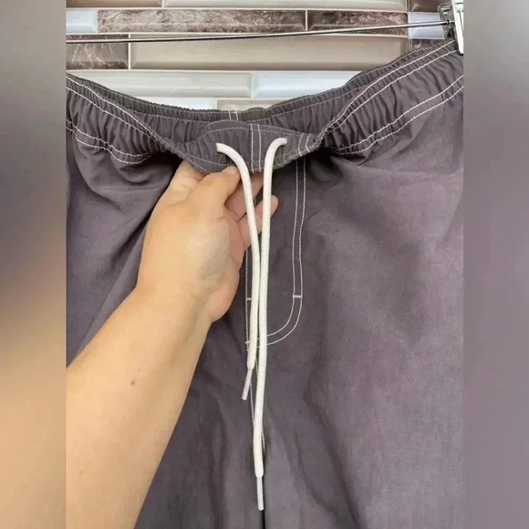 Stussy Nylon Folsom Beach Pants medium Grape - Picture 7 of 17